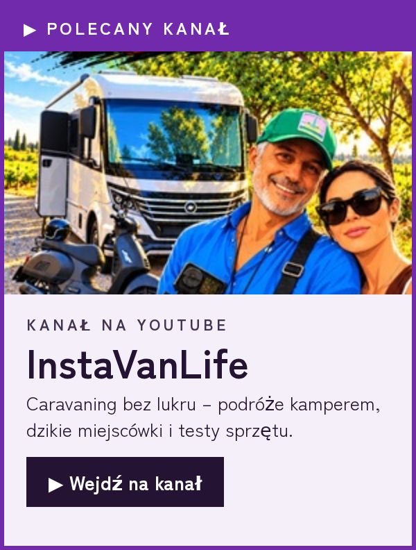 InstaVanLife – kanał o podróżach kamperem na YouTube